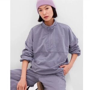 GAP Half Zip Fleece Lined Pullover